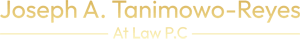 Joseph A. Tanimowo-Reyes, At Law P.C. Logo